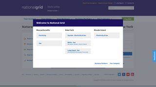 
National Grid: Natural Gas & Electricity  
