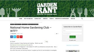 
                            4. National Home Gardening Club – WTF? | GardenRant