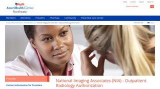 
                            2. National Imaging Associates (NIA) - Outpatient Radiology Authorization - Radmd Provider Portal
