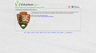 
                            4. National Park Service Volunteer Page - Volunteer.gov Home ... - Nps Gov Portal