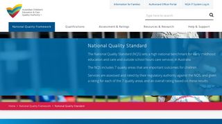 
                            6. National Quality Standard | ACECQA - Www Acecqa Gov Au Portal