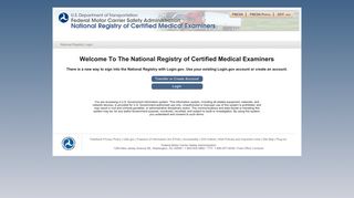 
                            1. National Registry of Certified Medical Examiners - National Registry Of Certified Medical Examiners Portal