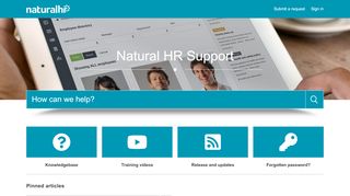 
                            5. Natural HR Support - Zendesk - Natural Hr Portal