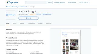 
                            7. Natural Insight Reviews and Pricing - 2020 - Capterra - Natural Insight Secure Portal