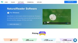 
NaturalReader Text to Speech Software Download  
