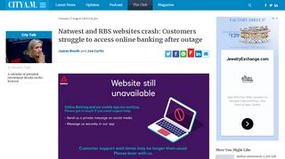 
                            14. Natwest and RBS websites crash: Customers struggle to ... - Nwolb Portal Problems