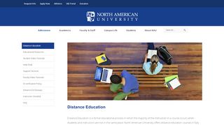 
                            5. NAU Distance Education - North American University - National American University Distance Learning Portal