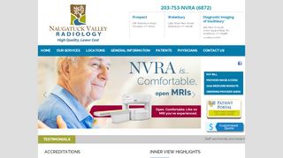 
                            2. Naugatuck Valley Radiology - Naugatuck Valley Radiology Patient Portal