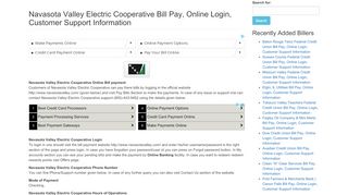 
                            8. Navasota Valley Electric Cooperative Bill Pay, Online Login ... - Navasota Valley Electric Portal