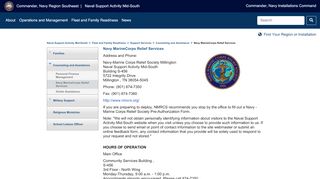 
                            8. Navy MarineCorps Relief Services - Nmcrs Seabag Portal