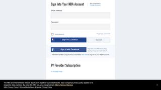 NBA Account  NBA.com
