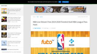 
                            5. NBA Live Stream Free 2019 Firestick Kodi NBA League Pass ... - Kodi Nba League Pass Portal