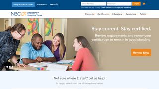 
NBCOT Home Page  
