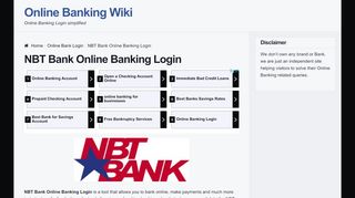 5. NBT Bank Online Banking Login | Sign-In Guide - Nbt Online Banker Secure Portal