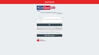 NCEdCloud - NC Education Cloud - Ecats Login