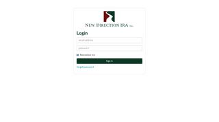
NDIRA - Login - New Direction IRA
