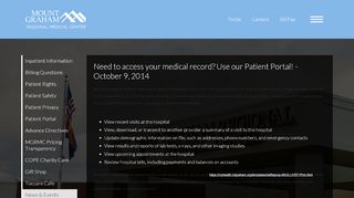 
                            5. Need to access your medical record? Use our Patient Portal! - Mt Graham Regional Medical Center Patient Portal