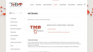 Netbank  Trust Merchant Bank - TMB