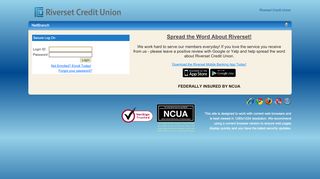 
                            2. NetBranch - Fiserv - Riverset Credit Union Portal