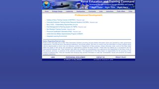 
                            2. NETC Professional Development - Fltmps Cac Portal