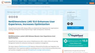 
                            9. NetDimensions Latest LMS Release - eLearning Industry - Netdimensions Portal