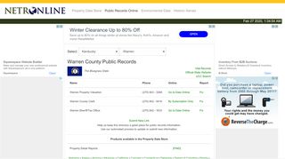 
                            6. NETR Online • Warren • Warren Public Records, Search ... - Warren County Ky Pva Portal
