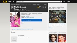 Netta: Bassa Sababa (Video 2019) - IMDb - Sababa Tv Portal