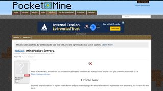 
                            1. Network - MinePocket Servers | PocketMine Forums - Minepocket Sign Up