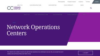 Network Operations Centers | Crown Castle - Crown Castle Login