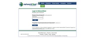 
                            2. Networkfleet® | Login - Www Networkfleet Com Login