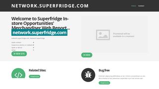 
                            4. network.superfridge.com Welcome to Superfridge In-store ... - Superfridge Login