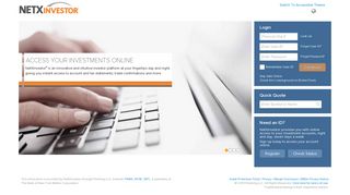 
                            6. NetXInvestor - Login