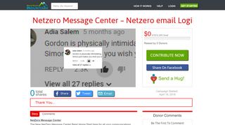 
                            12. Netzero Message Center – Netzero email Logi ... - Netzero Messenger Portal