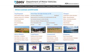 
                            5. Nevada Driver Licenses and ID Cards - Nevada DMV - Dmv Sign In Nevada