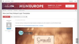
New (and free) Hotspot Login Templates - MikroTik - MikroTik - Forum  
