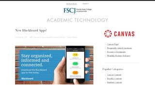
                            8. New Blackboard Apps! - Florida State College at Jacksonville - Fscj Blackboard Student Portal