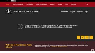 
                            5. New Canaan Public Schools / Homepage - Saxe Middle School Powerschool Portal
