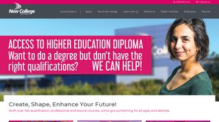 
                            5. New College, Swindon: Create, Shape, Enhance Your Future! - New College Swindon Vle Portal