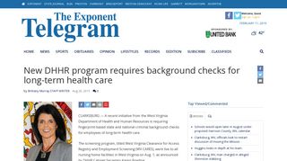 
                            6. New DHHR program requires background checks for long ... - Wv Cares Login