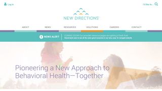 
                            3. New Directions Behavioral Health: Home - New Directions Web Portal