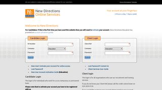 
                            4. New Directions Holdings Ltd | Online Services - New Directions Web Portal