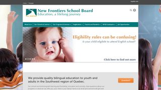 
                            1. New Frontiers School Board - New Frontiers School Board Portal