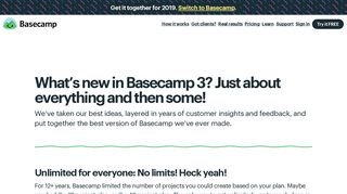 
                            3. New in Basecamp 3 - Basecamp Portal 3