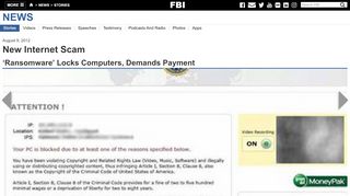 
                            4. New Internet Scam — FBI - Fake Fbi Login Screen