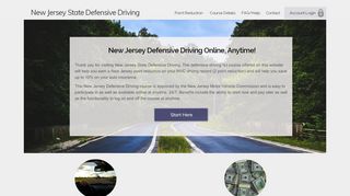 
New Jersey State Defensive Driving  
