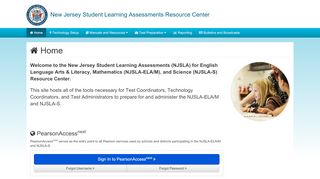 
                            5. New Jersey Student Learning Assessments Resource Center - Parcc Teacher Portal