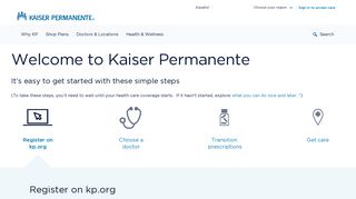 
                            3. New member - Kaiser Permanente