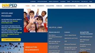 
                            3. New Mexico Public Education Department - Ecot Portal