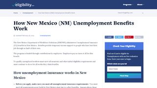 
                            7. New Mexico Unemployment Eligibility and Help - Eligibility.com - Ui Online Portal Nm