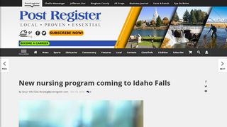 
                            7. New nursing program coming to Idaho Falls | Local News ... - Eagle Gate College Canvas Login